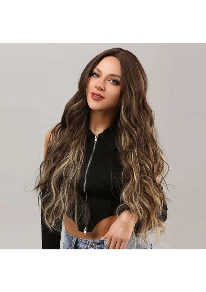 Ombreli Dalgalı Perçemsiz Vip Peruk modelleri