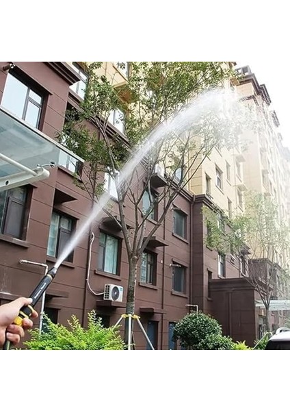 Yüksek Basınçlı Hortum Ucu, Tazyikli Araba Yıkama Su Tabancası, Çok Amaçlı Bahçe Hortum Ucu