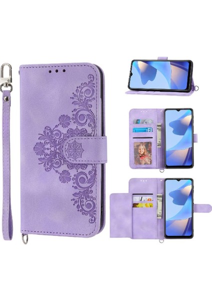 Samsung Galaxy A22 5g Darbeye Çoklu Kredi Kartı Yuvaları Için Flip Case (Yurt Dışından)