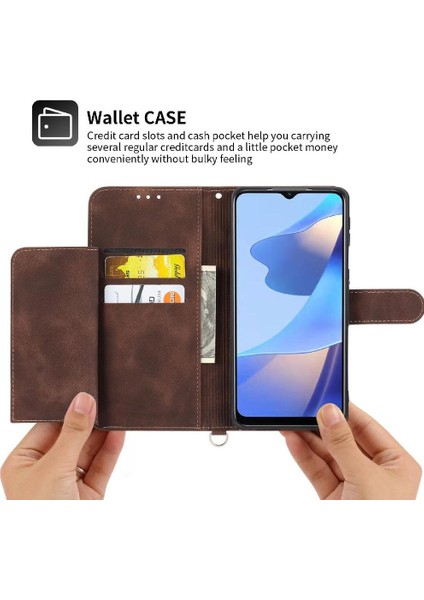 Samsung Galaxy A22 5g Darbeye Çoklu Kredi Kartı Yuvaları Için Flip Case (Yurt Dışından) indirimleri