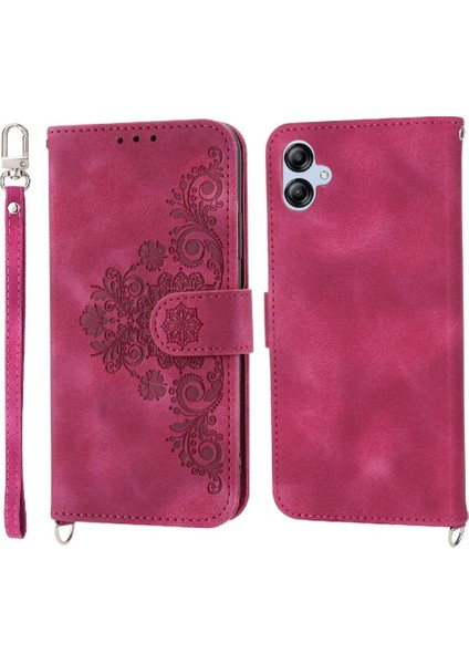 Samsung Galaxy A04E Bileklik Çoklu Kredi Kartı Yuvaları Için Flip Case (Yurt Dışından)