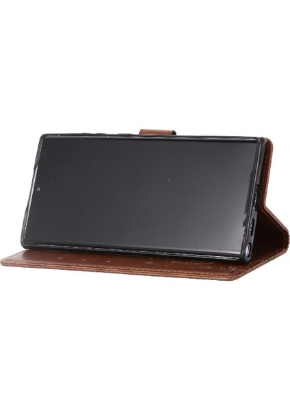 Samsung Galaxy S24 Ultra Kart Tutucu Kickstand Pu Deri Için Filp Durumda (Yurt Dışından) fırsatları