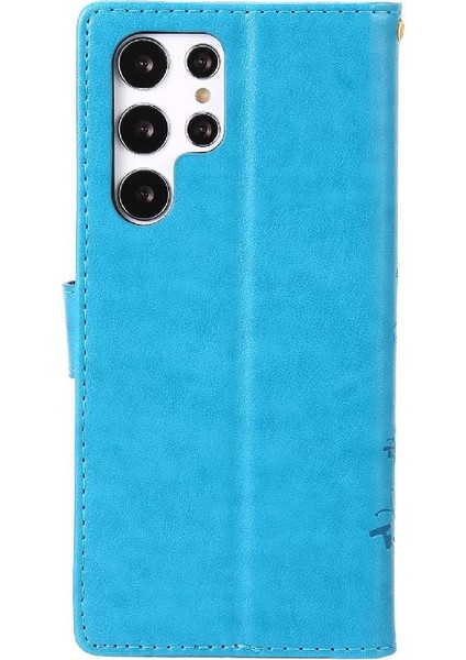 Samsung Galaxy S24 Ultra Kart Tutucu Kickstand Pu Deri Için Filp Durumda (Yurt Dışından) fırsatları