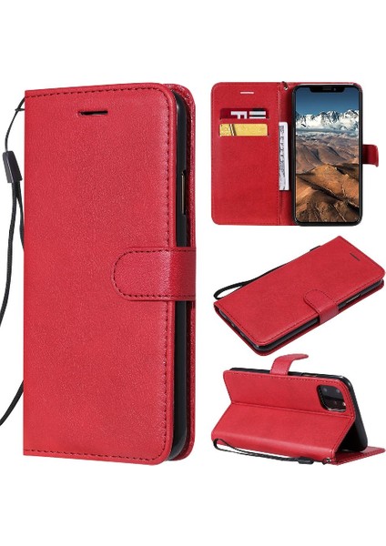 Iphone 11 Için Flip Case Pro Max Deri Iş Cüzdan Telefon (Yurt Dışından)