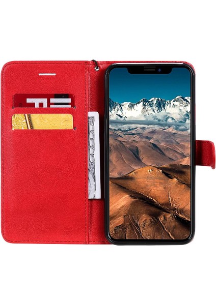 Iphone 11 Için Flip Case Pro Max Deri Iş Cüzdan Telefon (Yurt Dışından)