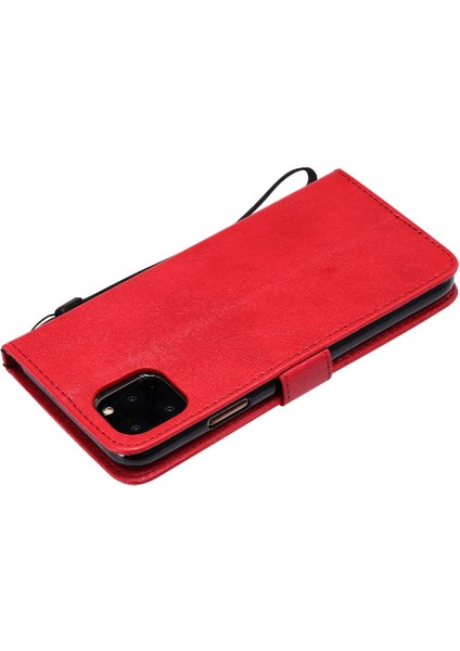 Iphone 11 Için Flip Case Pro Max Deri Iş Cüzdan Telefon (Yurt Dışından)
