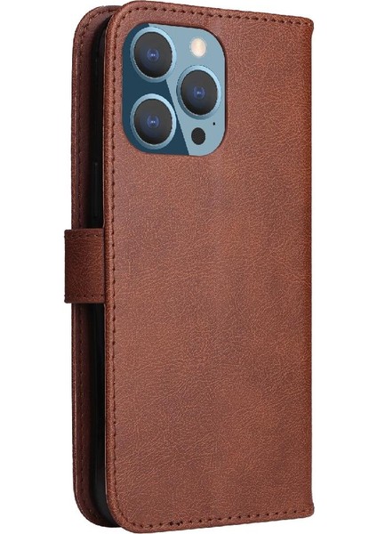 Iphone 14 Için Flip Case Pro Max Iş Cüzdan Telefon Kılıfı (Yurt Dışından)
