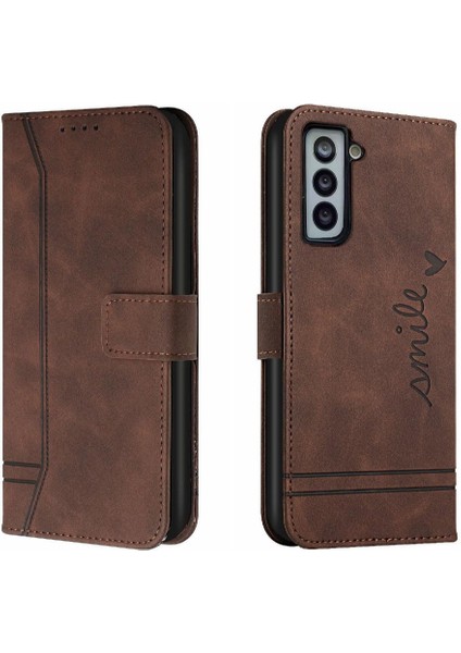 Samsung Galaxy S21 Artı Flip Folio Cüzdan Için Telefon Kılıfı El Kayışı Pu (Yurt Dışından) indirimleri