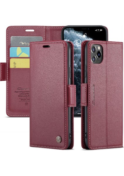 IPhone 11 Pro Max Kart Yuvası Cüzdan Kılıf Darbeye Vaka (Yurt Dışından)