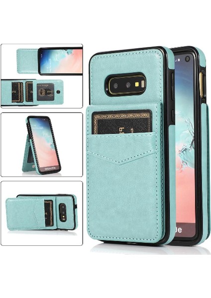 Kredi ile Samsung Galaxy S10E Manyetik Toka Kickstand ile Uyumlu (Yurt Dışından)