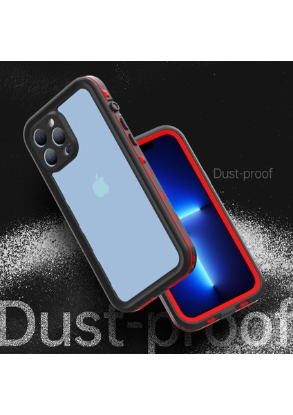 Iphone 13 Için Kılıf Pro Max IP68 Su Geçirmez Tam 12FT Askeri Darbeye (Yurt Dışından)
