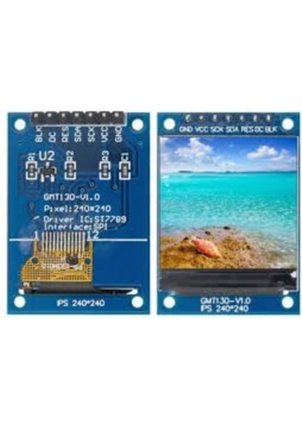 1.3inch 240X240 IPS Hd Tft ST7789 LCD OLED Ekran modelleri