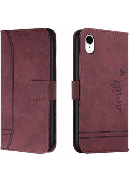 Iphone Xr Kart Yuvaları Için Telefon Kılıfı Kapak Flip Folio Cüzdan Manyetik El (Yurt Dışından) indirimleri
