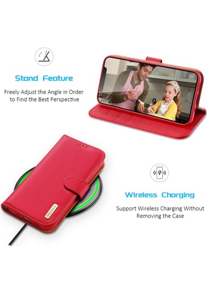 Dux Duduiphone 12 Pro Max Premium Deri Kılıf Kılıf (Yurt Dışından)