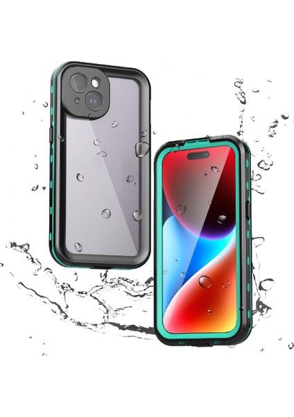 Iphone 15 Için Su Geçirmez IP68 Su Geçirmez Tam 12FT Askeri Inşa (Yurt Dışından)