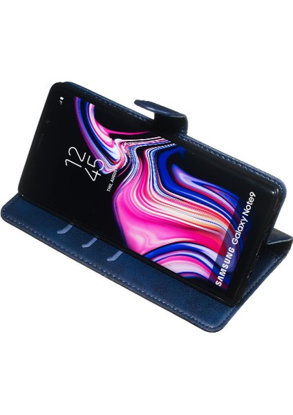 Samsung Galaxy Not 9 Kart Yuvası Sahipleri Için Kılıf Deri Koruyucu Kapak (Yurt Dışından)