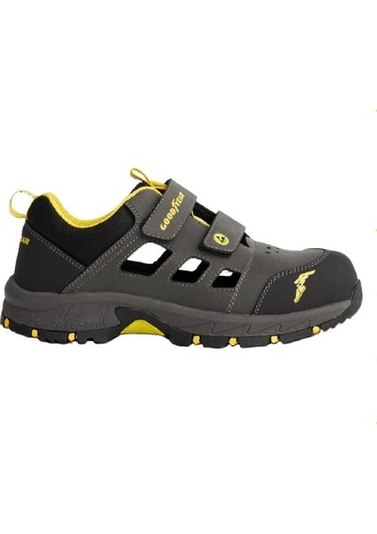 Goodyear Air Grey S1P Esd Hro Brn Sandalet Fiberglas Burun Iş Güvenliği Ayakkabısı