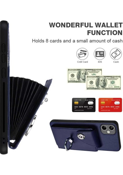 Samsung Galaxy A04E 4g Için Kılıf Koruyucu Kapak Kart Yuvası Tutucular Deri (Yurt Dışından) fırsatları