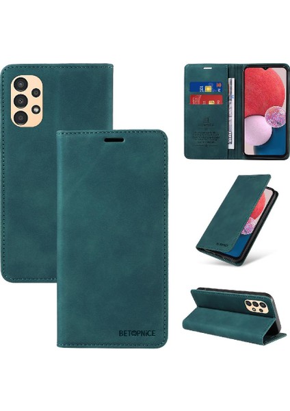 Samsung Galaxy A04 4g Pu Deri Manyetik Koruyucu Folio Cüzdan (Yurt Dışından)