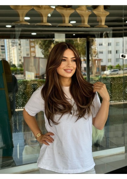 Exclusive Vip Röfleli Katlı Kesim Peruk - Tüm Işlemler Yapılabilir fiyatları