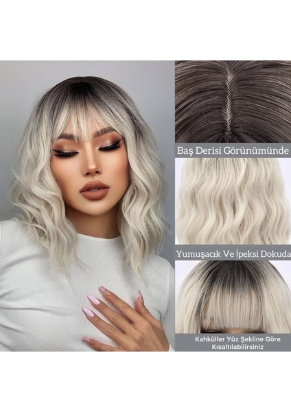 En Özel Vip Dokuda Ombreli Dalgalı Peruk modelleri