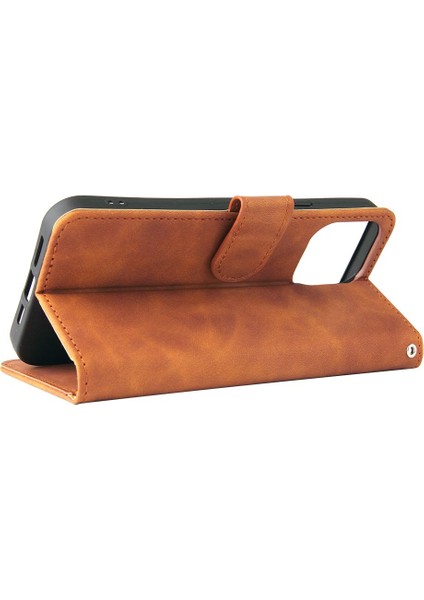 Iphone 13 Için Kılıf Pro Max Tam Koruma Deri Folio Flip Case Kart (Yurt Dışından)