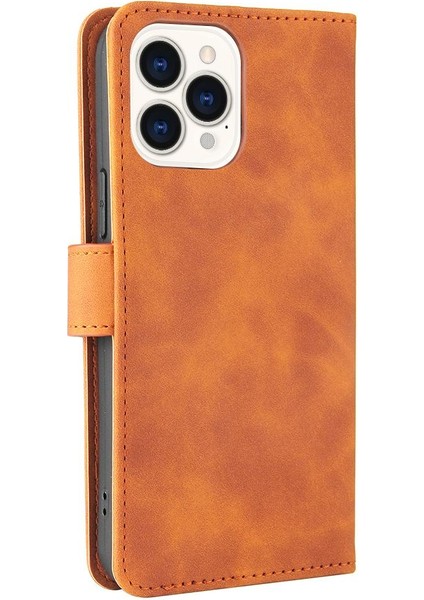 Iphone 13 Için Kılıf Pro Max Tam Koruma Deri Folio Flip Case Kart (Yurt Dışından)