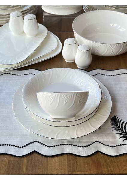 Yemek Takımı Tıffany Silver 58 Parça 12 Kişilik fiyatları