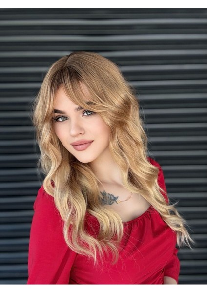 Ombreli Su Dalglalı Peruk Model