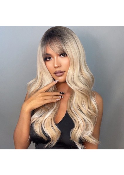 Hafif Dalgalı Özel Kesim Medikal Gerçek Saç Dokulu Fenomen Peruk fiyatları