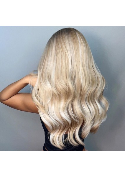 Hafif Dalgalı Özel Kesim Medikal Gerçek Saç Dokulu Fenomen Peruk indirimleri