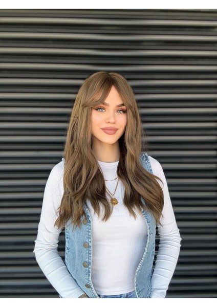 Rus Kumralı Orta Boy Dalgalı Vip Peruk fiyatları