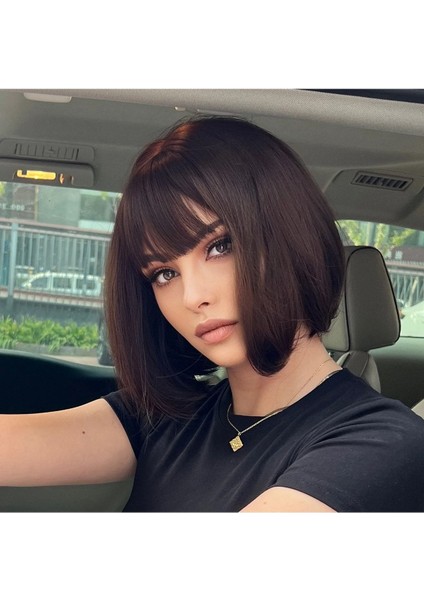 Kahve Tonu Perçemli Küt Model fiyatları