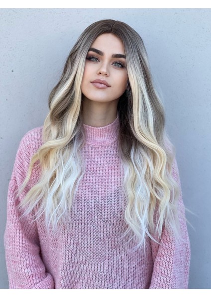 Luxury Vip Özel Ombre Geçişli Peruk Model fiyatları