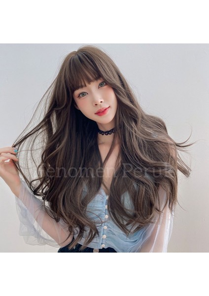 Kumral Perçemli Vip Dalgalı Peruk fiyatları