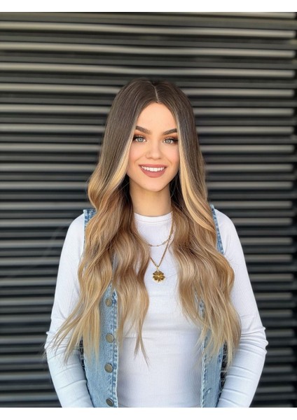 Yeni Sezon Perçemsiz Ombreli Vip Peruk fiyatları