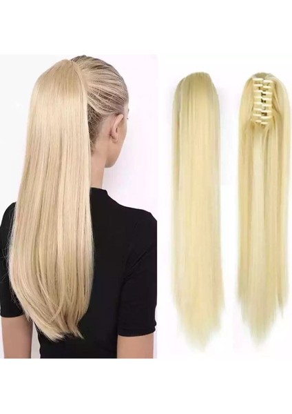 Soğuk Sarı Tokalı At Kuyruğu