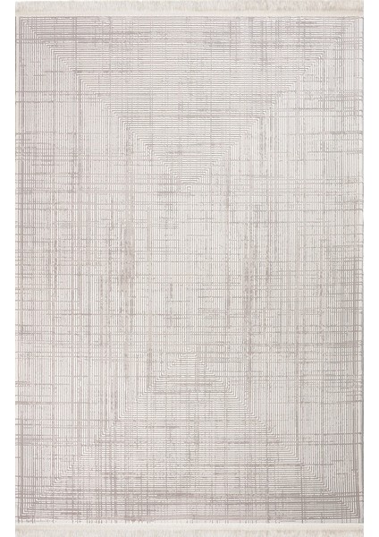 Mahajad 3038 Gri Akrilik Yumuşak Silinebilir Keçeleşmez Leke Tutmaz Modern Halı