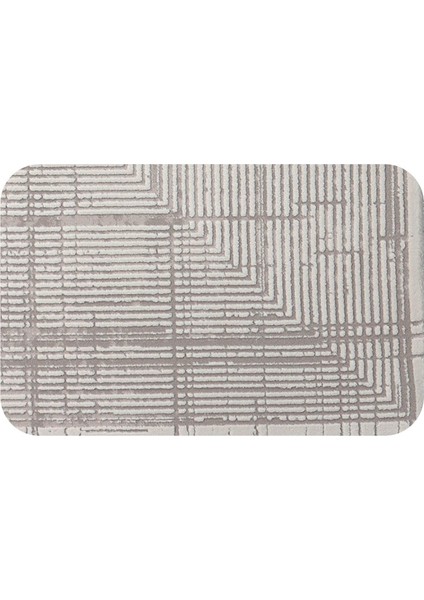 Mahajad 3038 Gri Akrilik Yumuşak Silinebilir Keçeleşmez Leke Tutmaz Modern Halı fiyatları