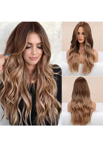 Luxury Vip Ombreli Dalgalı Özel Peruk VIP11-22