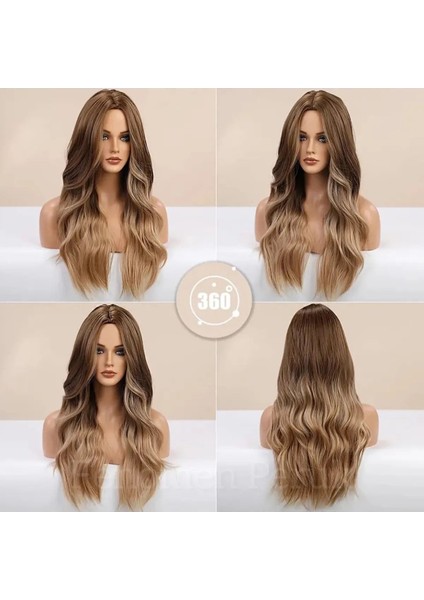 Luxury Vip Ombreli Dalgalı Özel Peruk VIP11-22 fiyatları