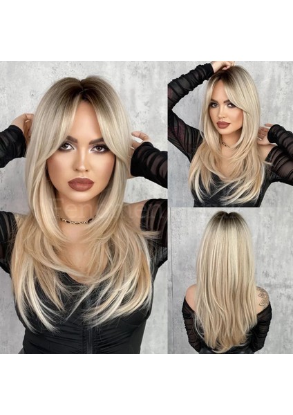 Luxury En Özel Düz Vip Peruk