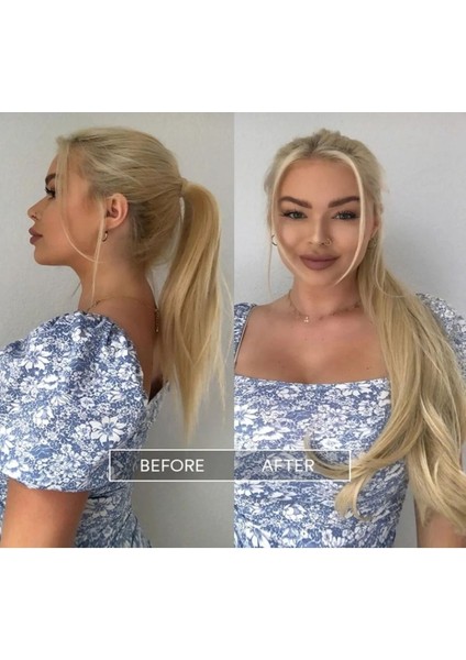 Soğuk Sarı Bağlamalı At Kuyruğu 60A modelleri