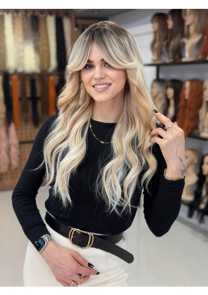 En’ler Balyajlı Dalgalı Vip Peruk Model