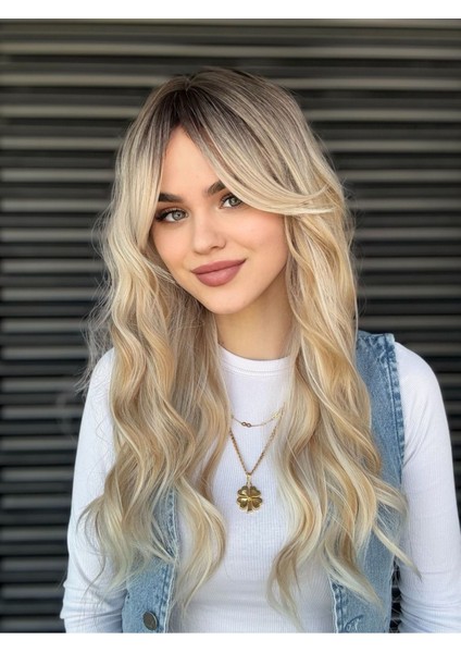 Luxury Röfleli Uzun Perçemli Vip Peruk