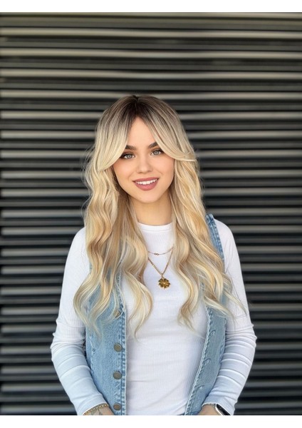 Luxury Röfleli Uzun Perçemli Vip Peruk fiyatları