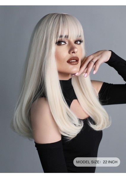 Soğuk Sarı Perçemli Vip Saç Peruk indirimleri