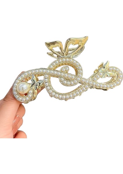 Rhinestone Saçak Plakası Klipsi Saç Aksesuarları (Yurt Dışından)