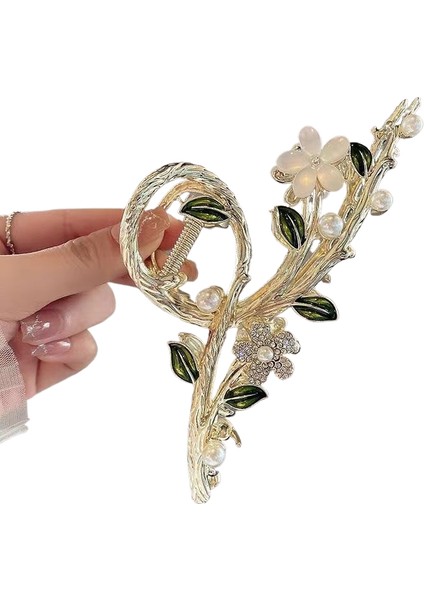 Rhinestone Saçak Plakası Klipsi Saç Aksesuarları (Yurt Dışından)