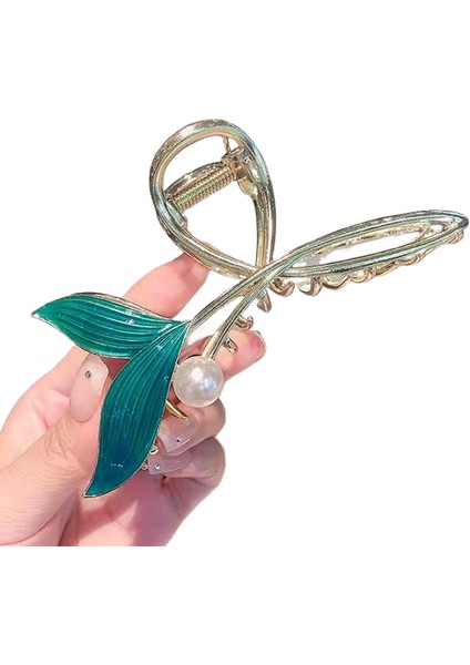 Rhinestone Saçak Plakası Klipsi Saç Aksesuarları (Yurt Dışından)